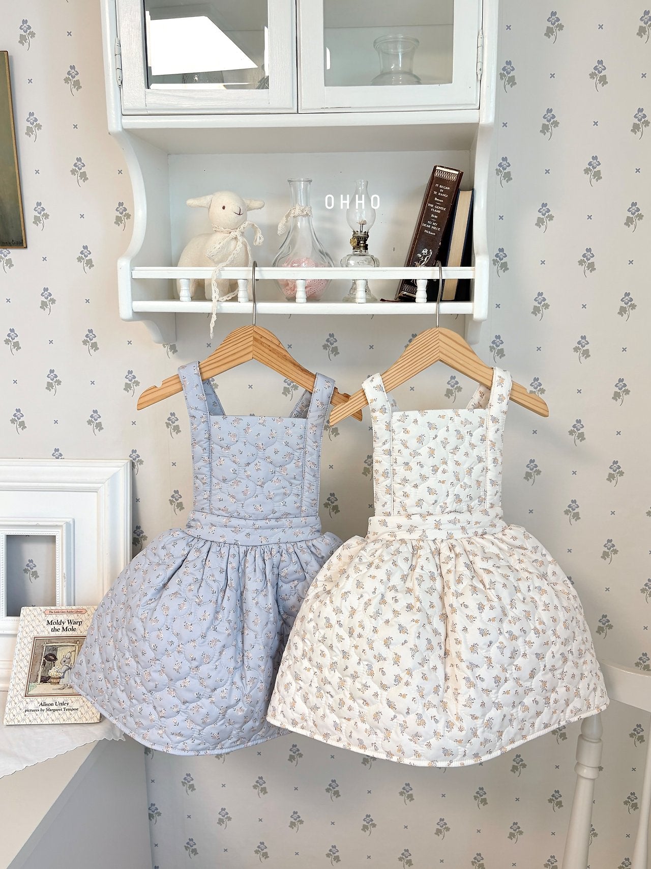 Rose Quilting Suspender Skirt-ohho-8