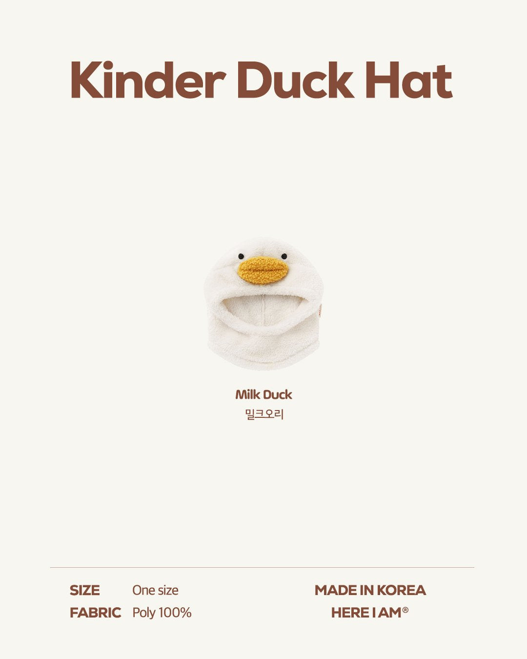 Kinder Duck Hat-Here I Am-13