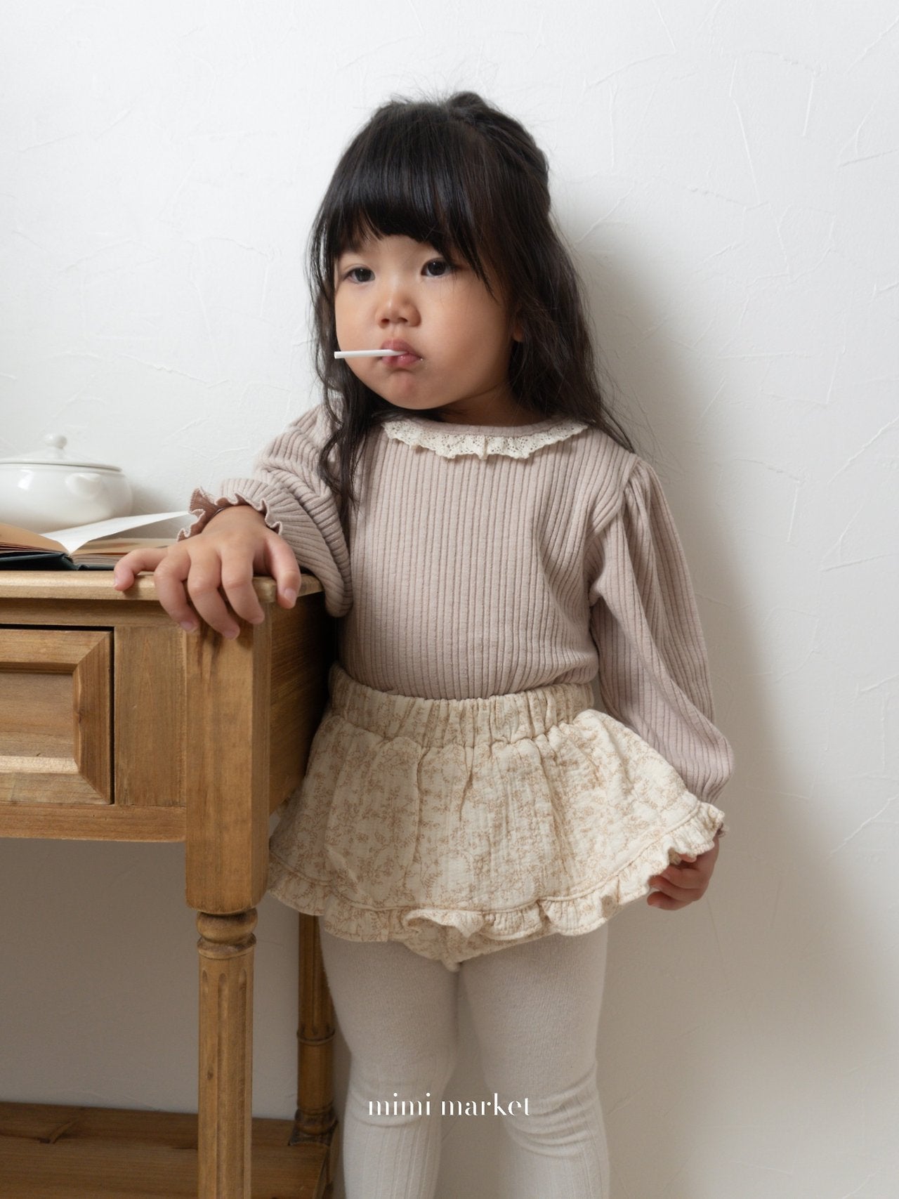 Puff Toshon Collar Blouse-mimi-market-8