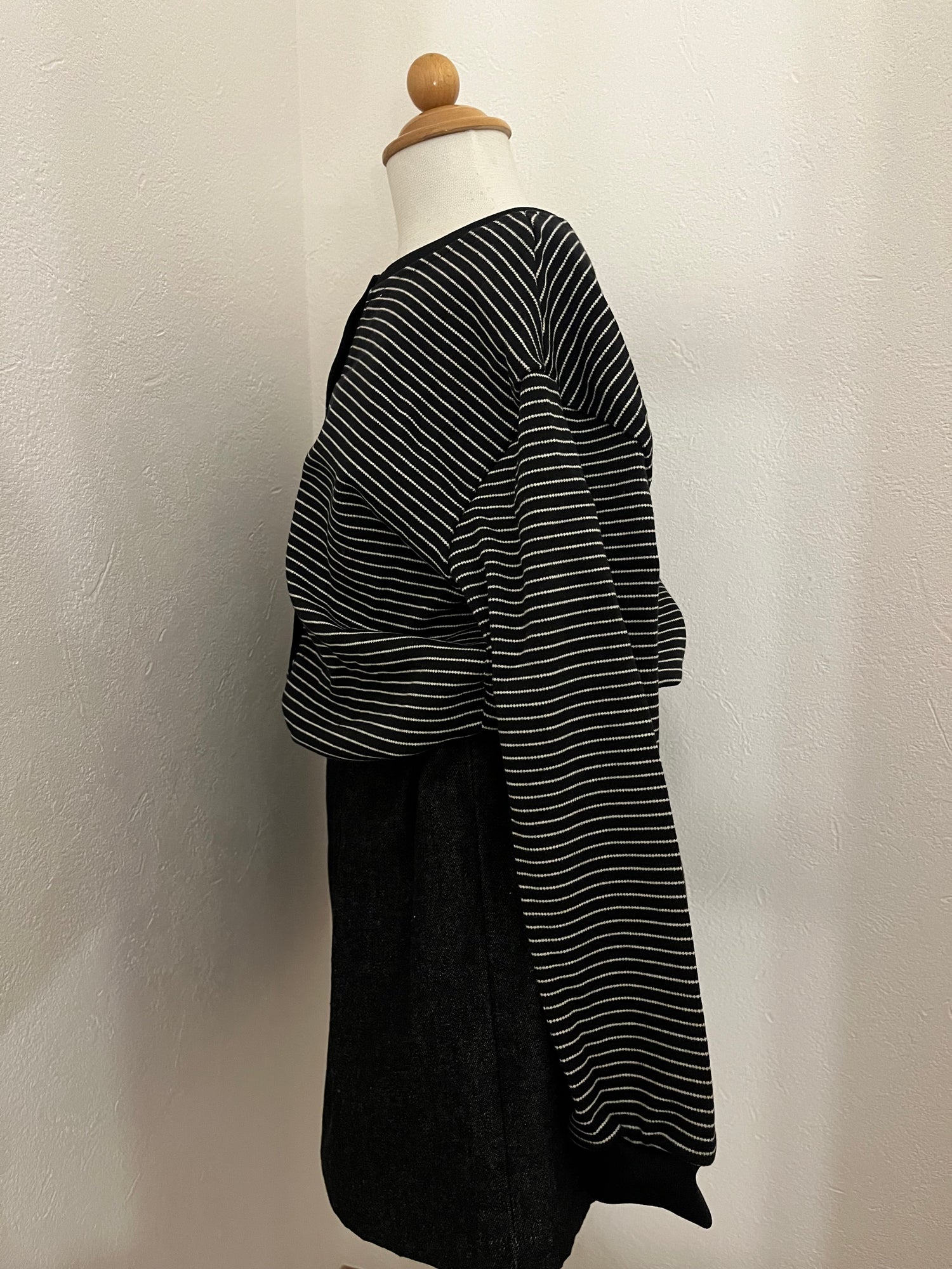 black denim culotte /mun kodomofuku