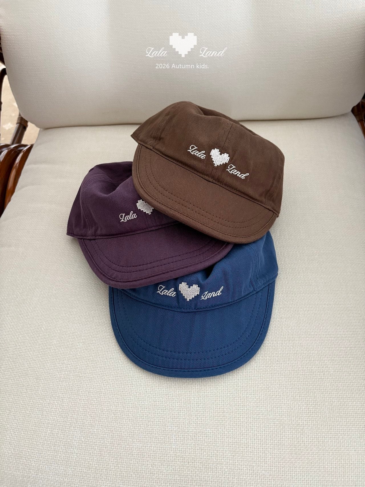 Heart Ball Cap-lalaland-1