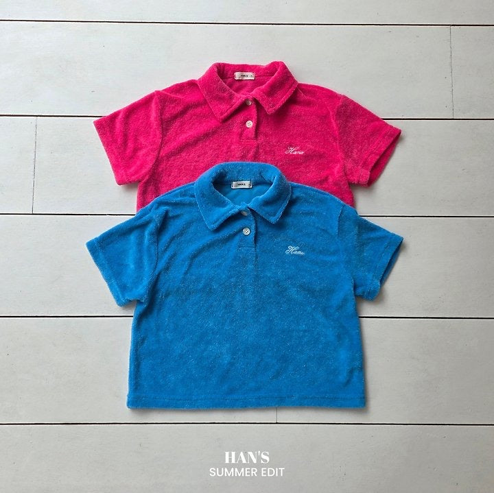 Terry Collar Tee-HAN′S KIDS  - 36