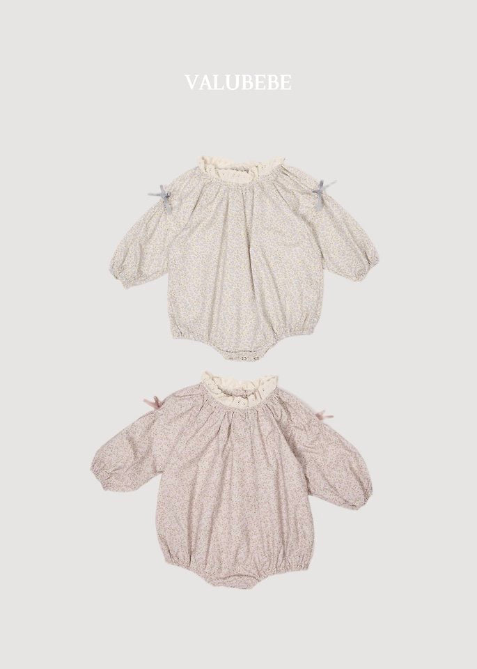 Flower Ribbon Romper - valubebe - 025