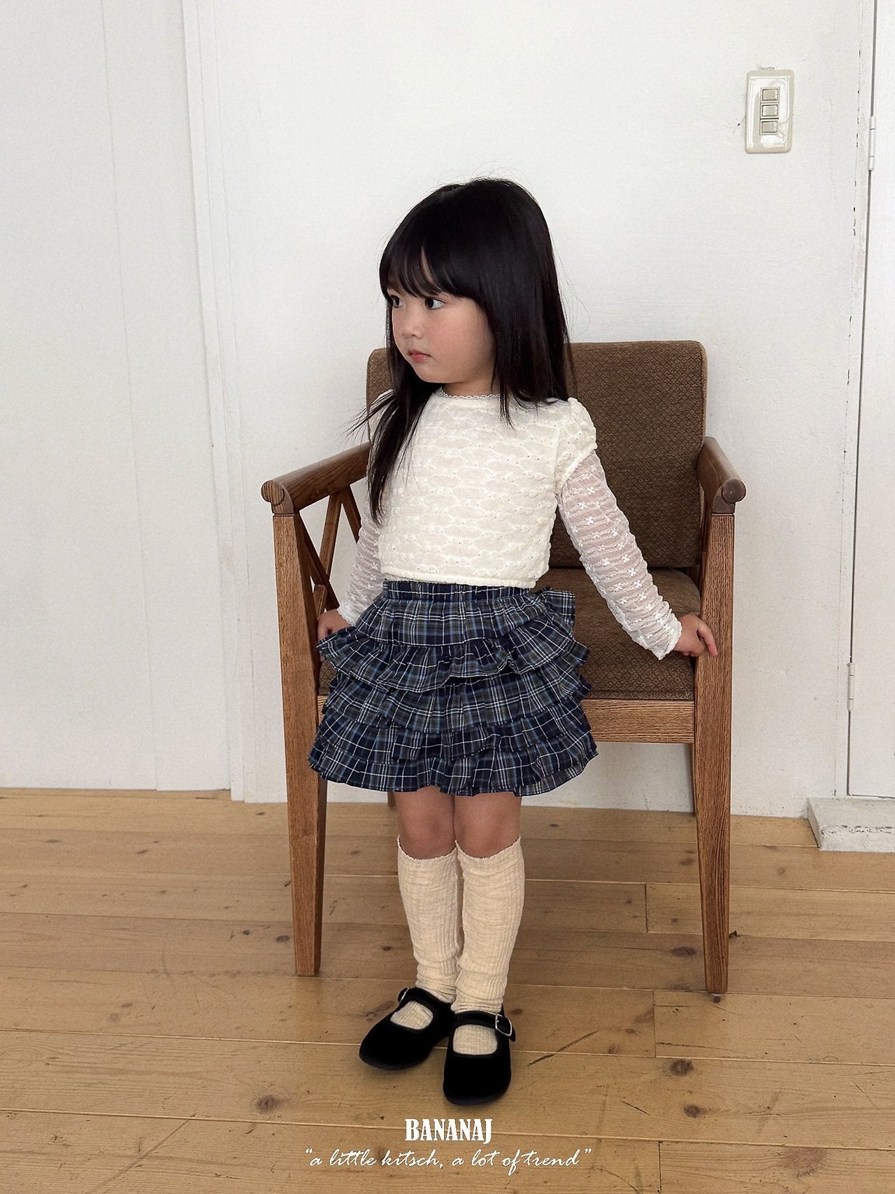 Rhythm Flower Lace Tee-banana.j-021