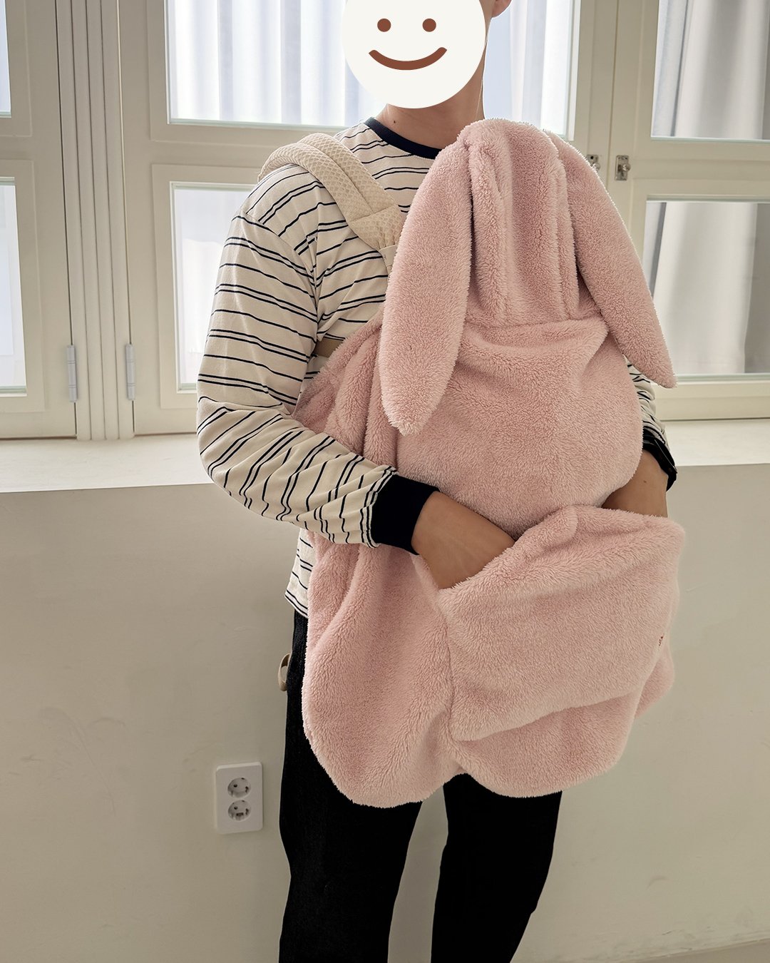 Kinder Fleece Baby Carrier Warmer-HERE I AM-20
