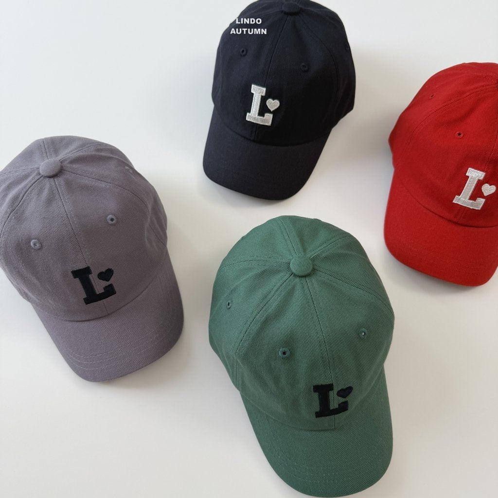L Logo Ball Cap-LINDO-4