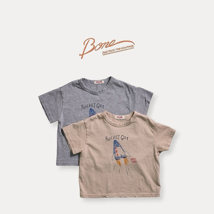 Rocket Go T-Shirt  / boneoune -2