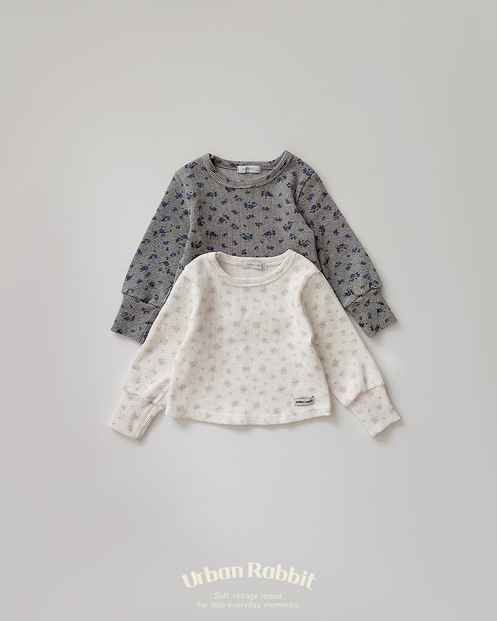 Flower Waffle Tee-urban rabbit-23