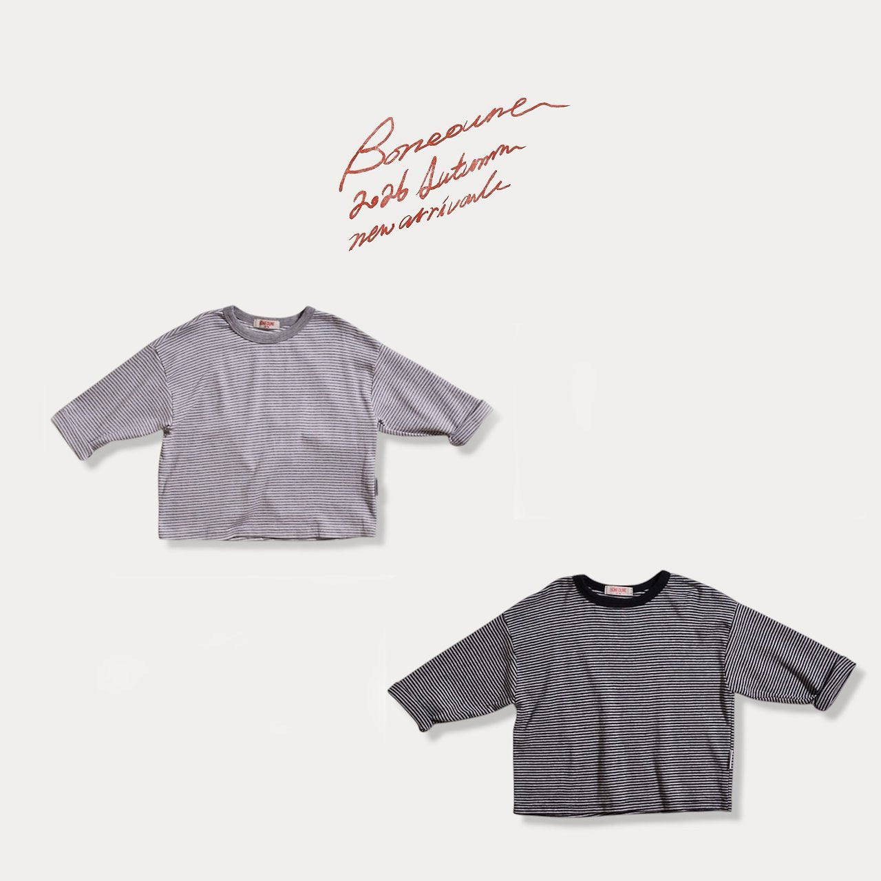 Autumn Stripe Tee-boneoune-41