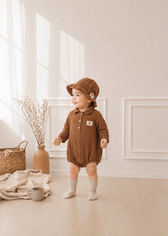 Mini Shirt Romper - valubebe - 043
