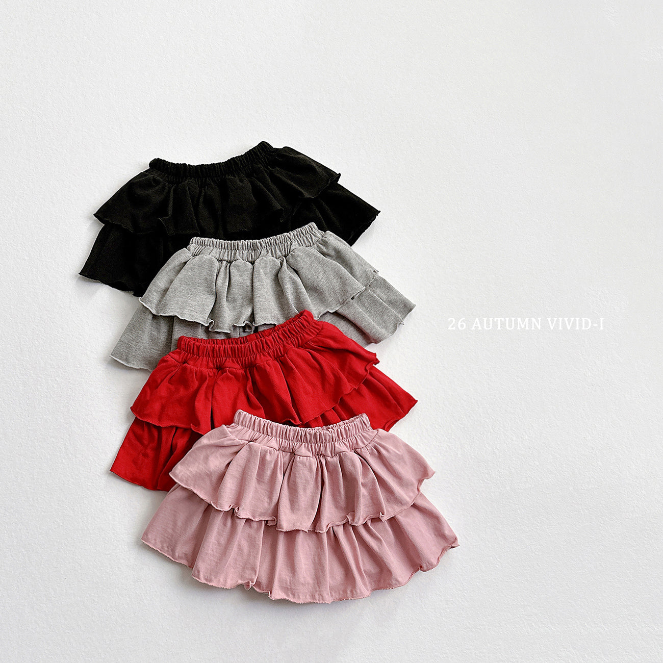 Tiered Bloomers Skirt-vivid-i-36