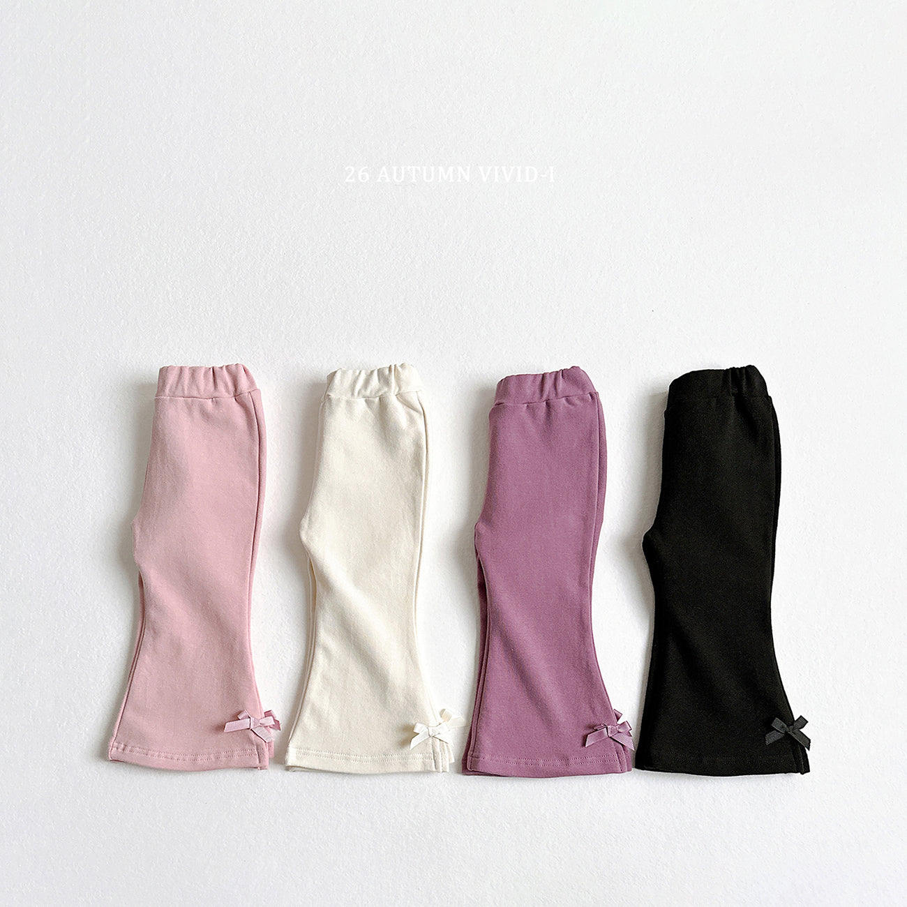 Ribbon Spandex Flare Pants-vivid-i-25