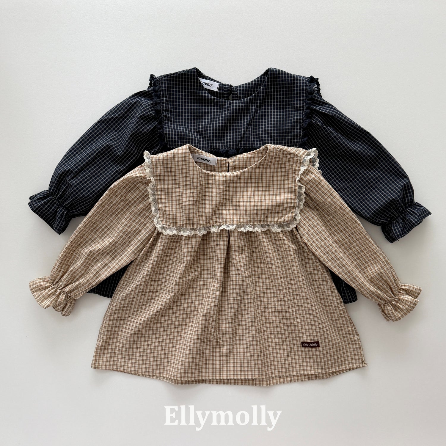 Musk Check Blouse-ellymolly-61