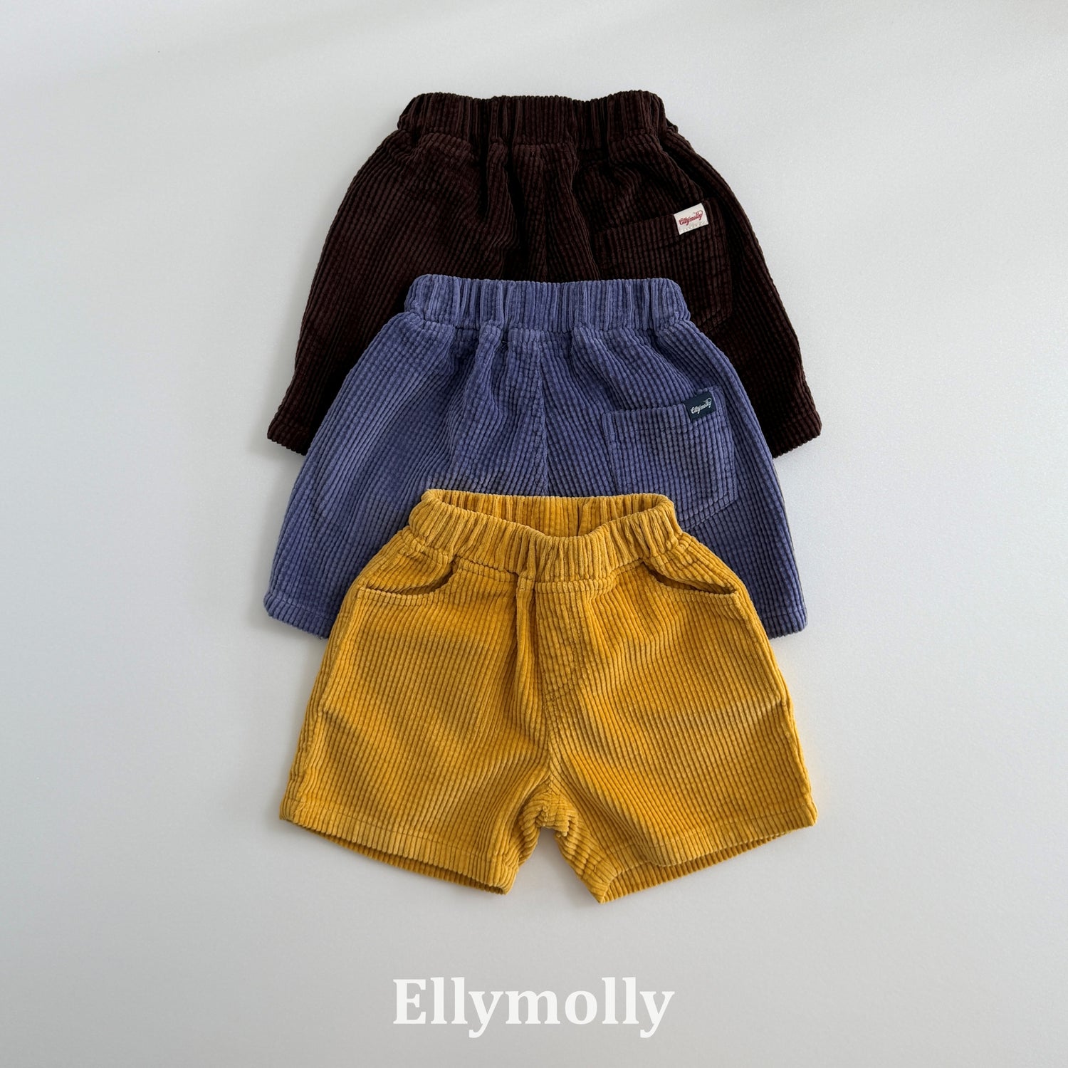 Soda Corduroy Shorts-Ellymolly-26