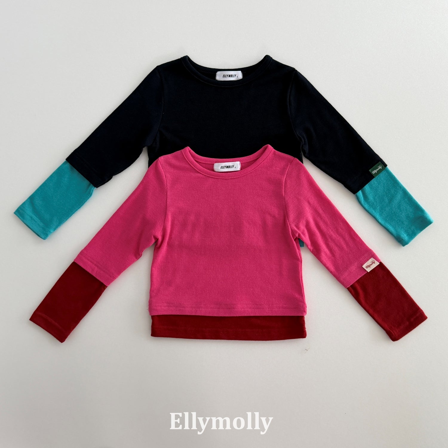 Rolling Color-Block T-Shirt-ellymolly-13