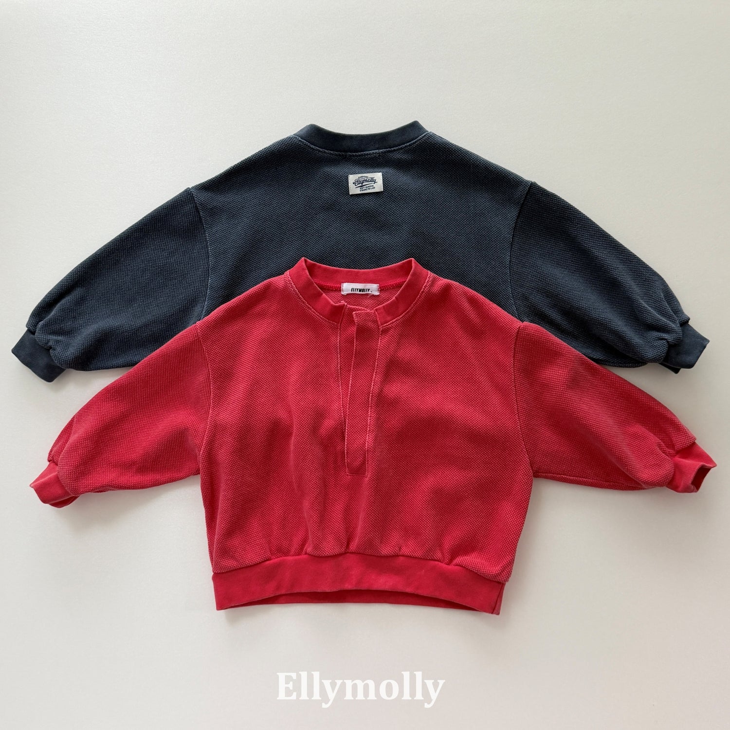Slit Opening Sweatshirt-ellymolly-11