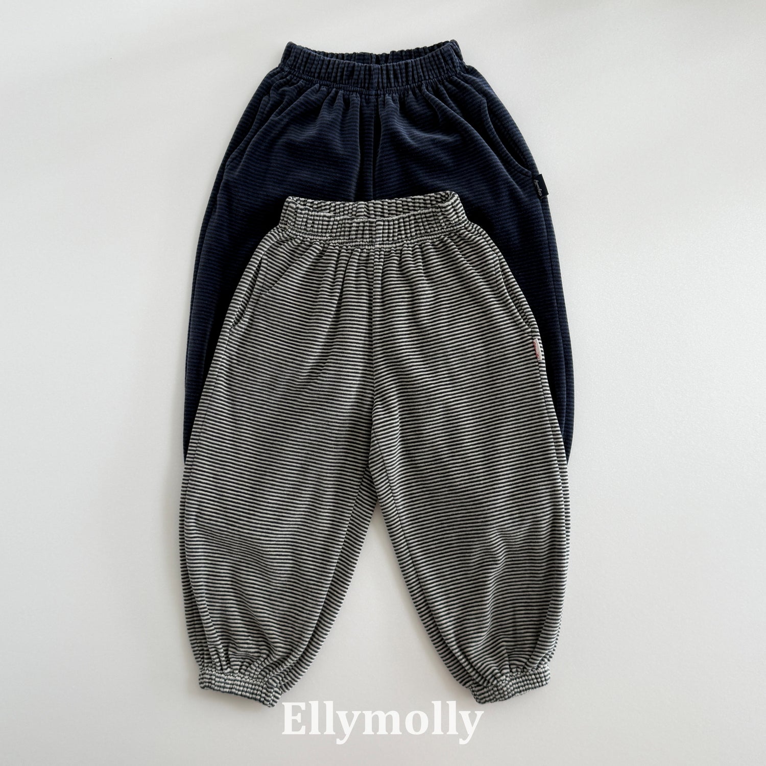 Striped Jogger Pants-ellymolly-23