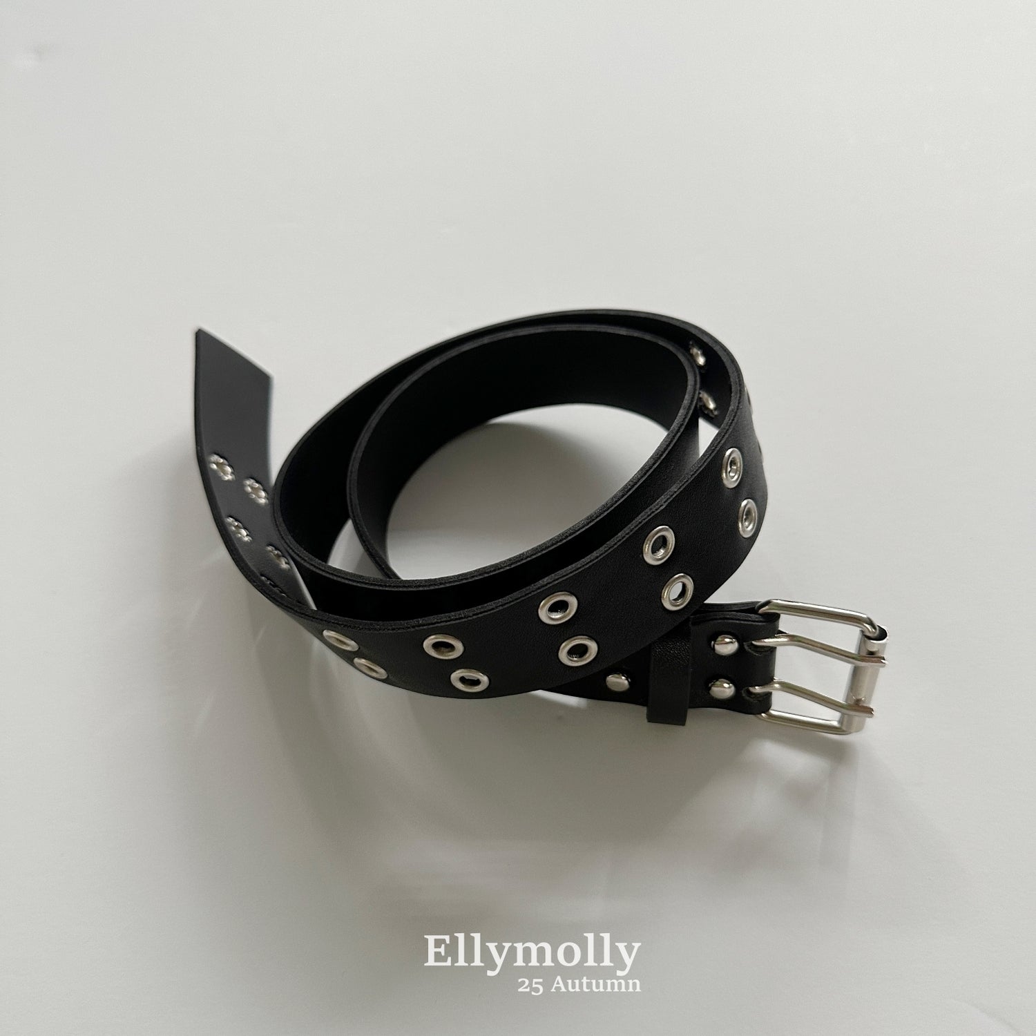 Two-Line Studded Belt-ellymolly-78