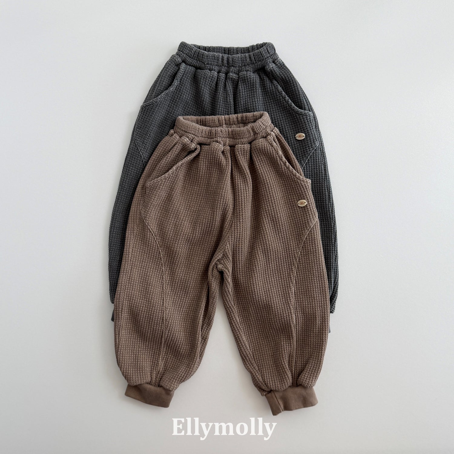 King Waffle Mint Jogger Pants-ellymolly-7