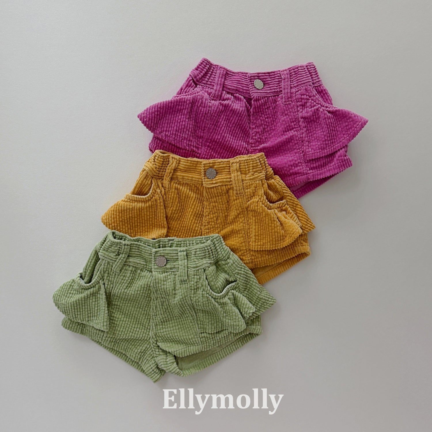 Vivi Frill Corduroy Pants-ellymolly-57