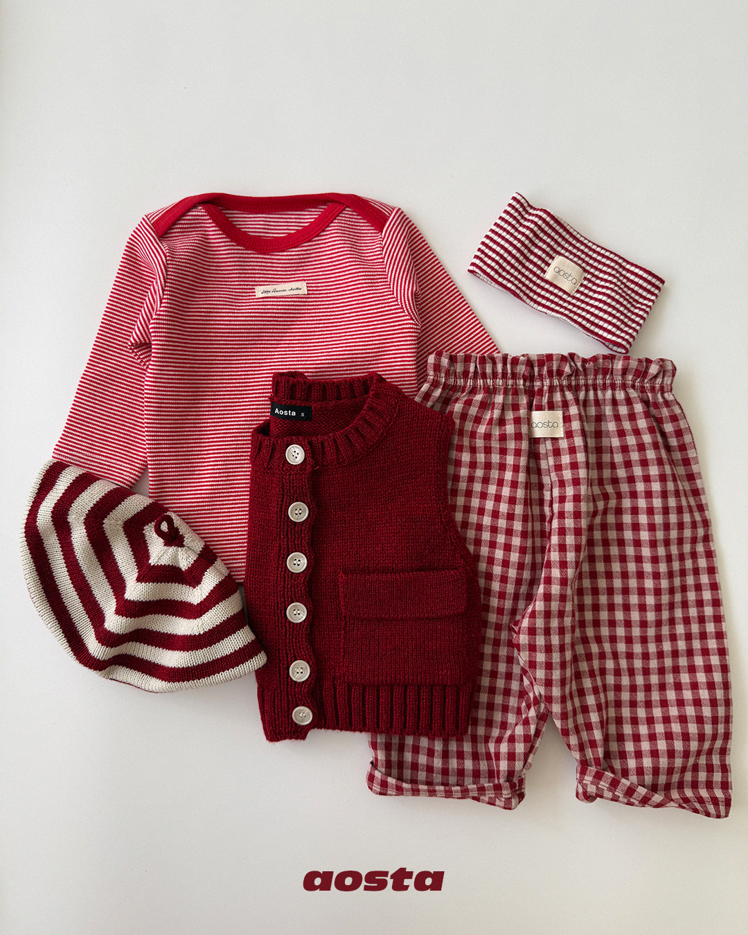 Knit Cookie Vest-Aosta-8