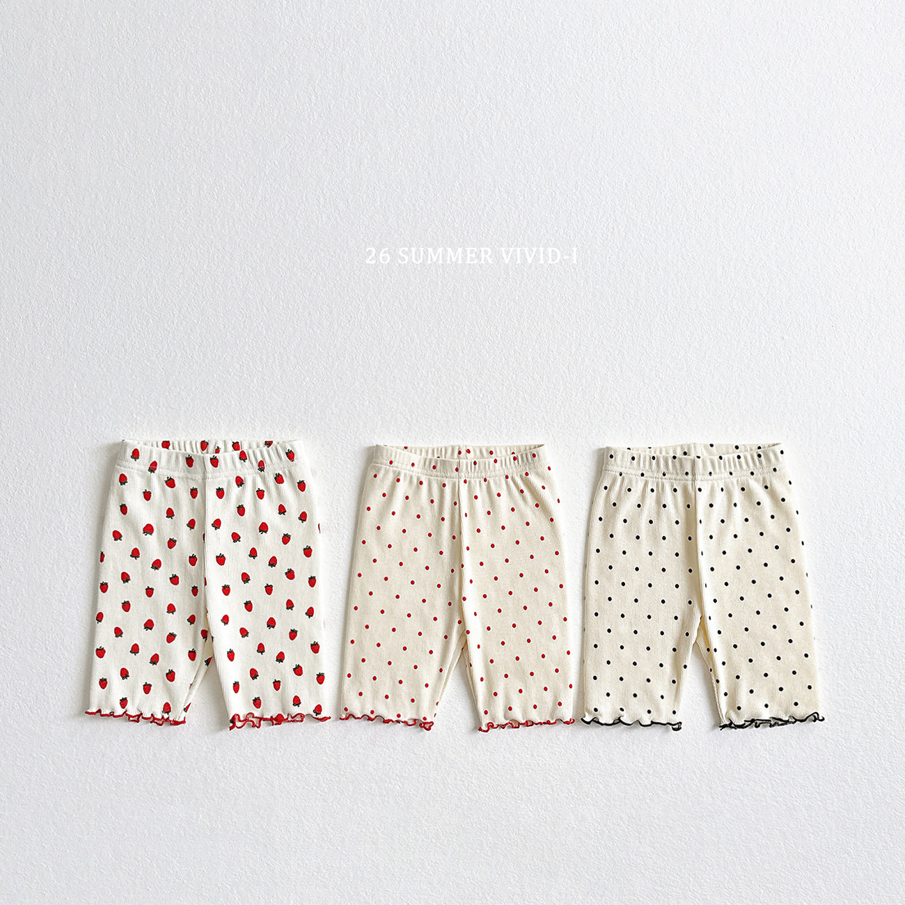 strawberry dot leggings-vivid-i-41