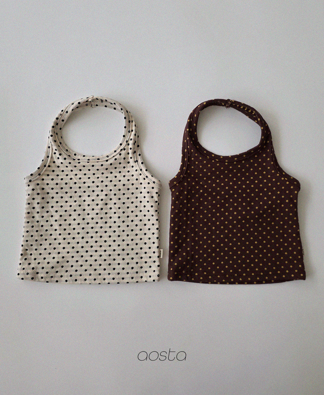 Choco Chip Halter Neck-Aosta-52