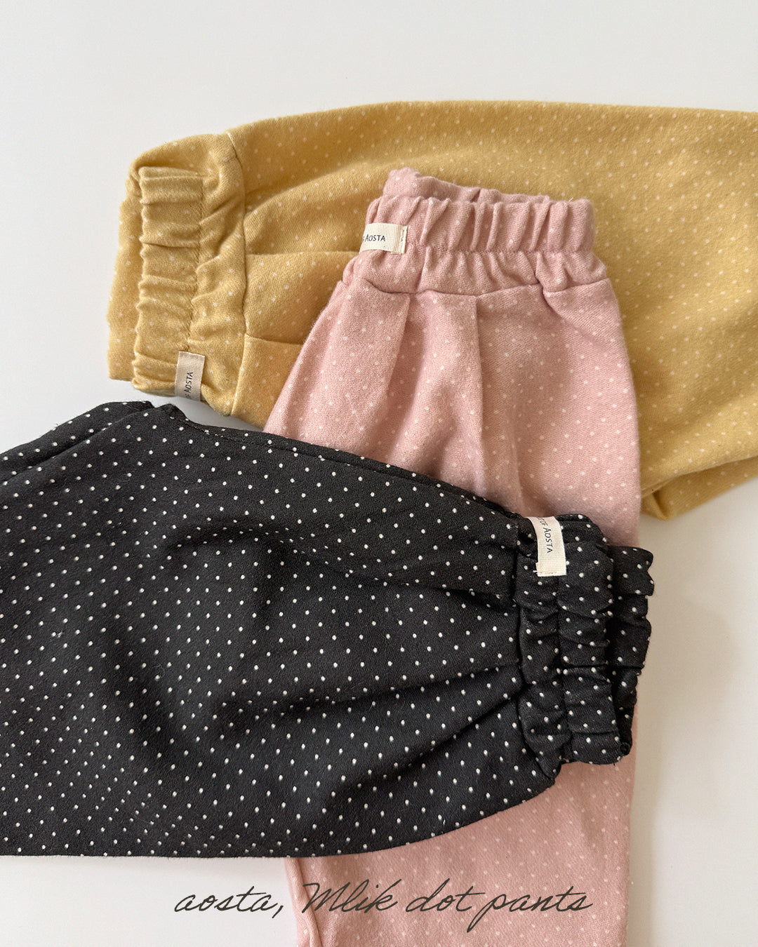 Milk Dot Pants-Aosta-31