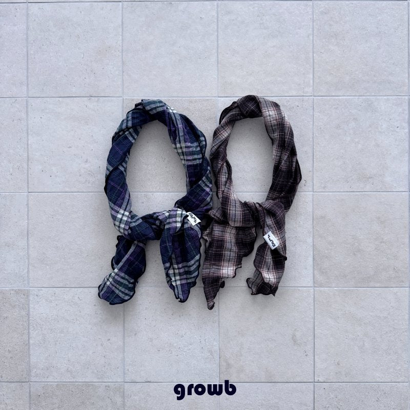 Jude Check Scarf-growB-30