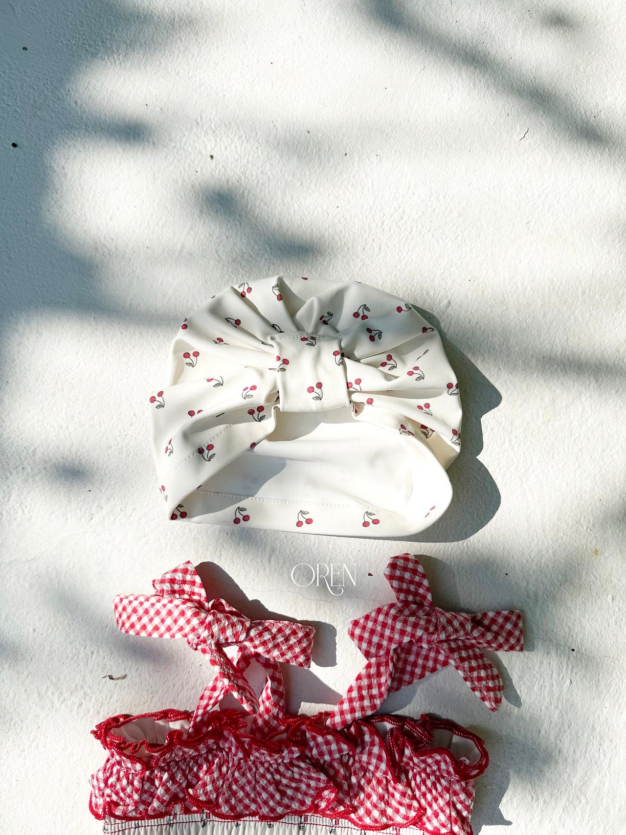 Rochelle Cherry Swim Cap-OREN-4-10