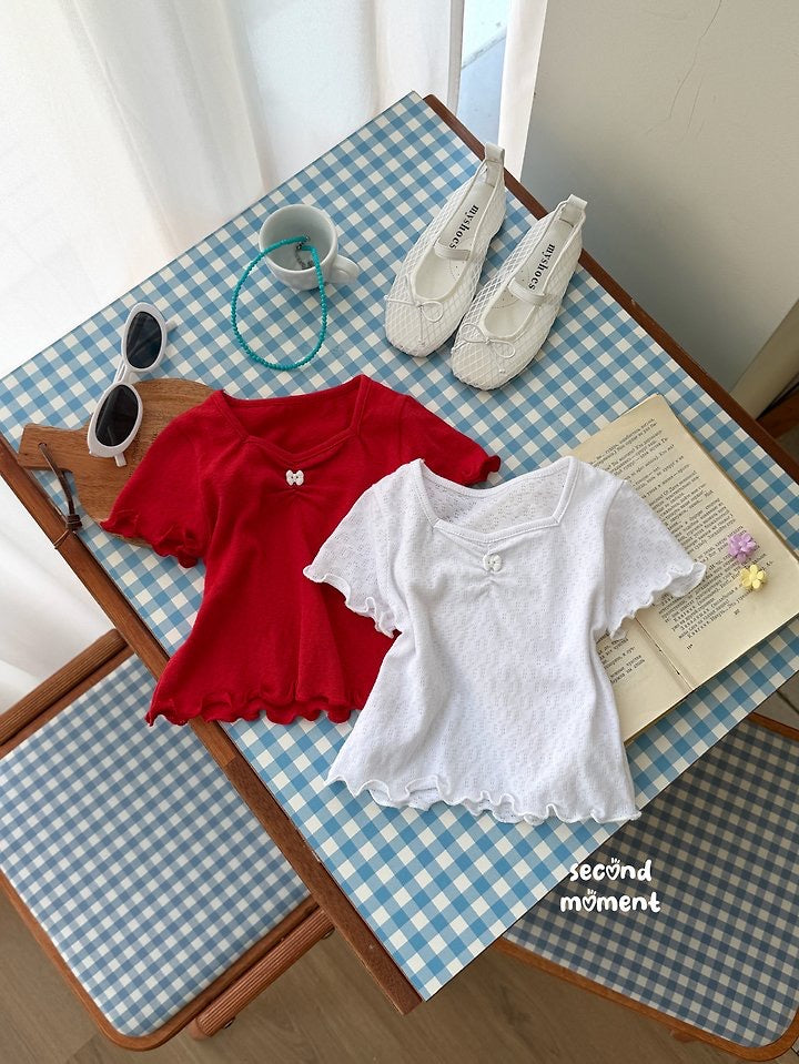 ribbon eyelet tee-second moment-7