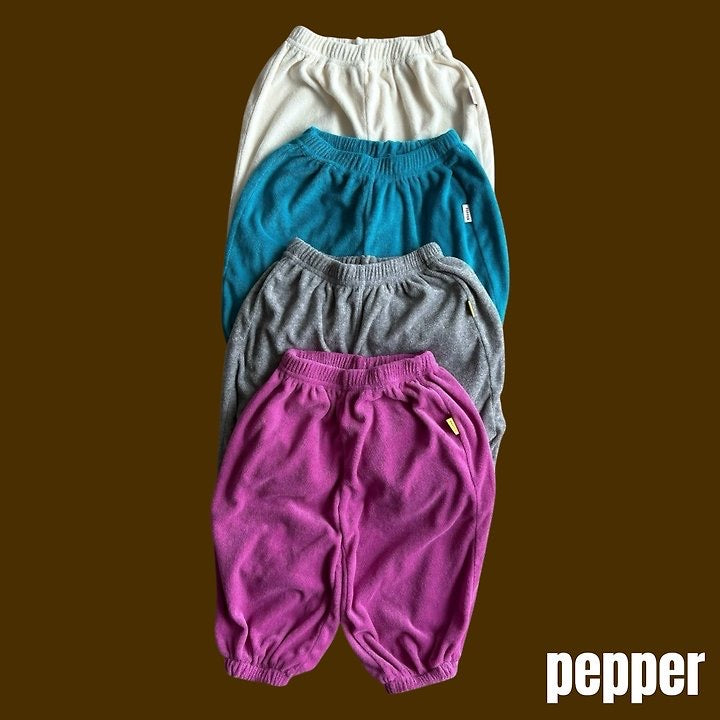 Terry Jogger Pants-pepper-36