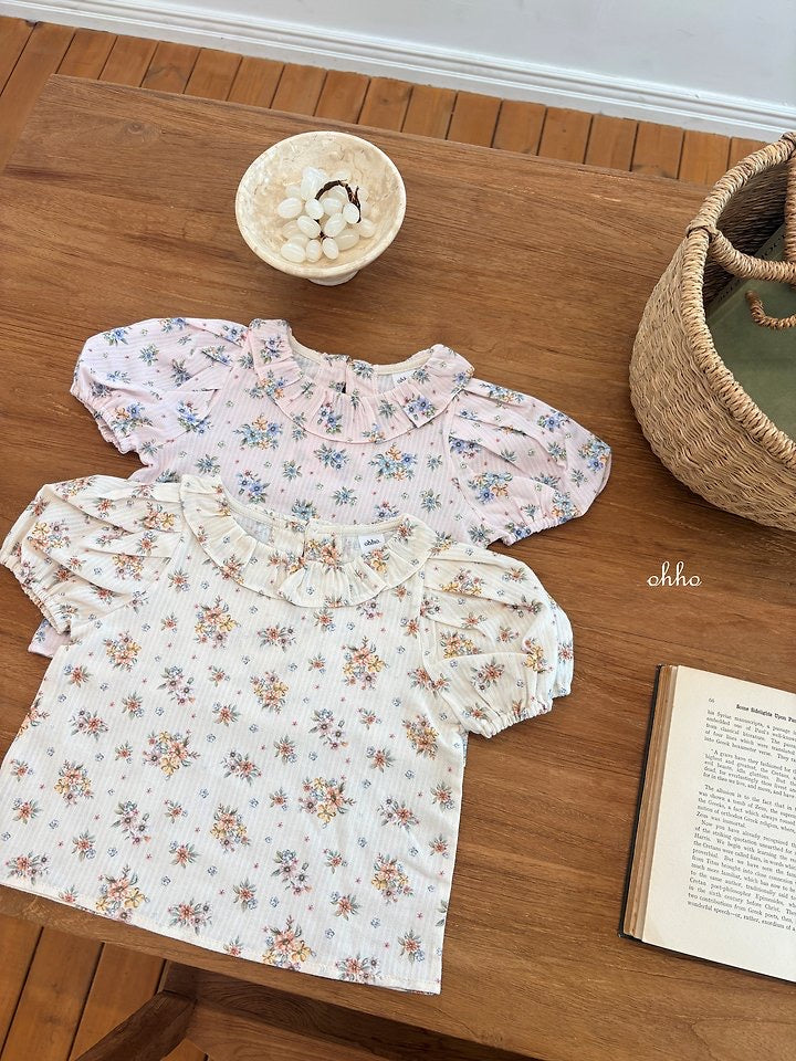 Rose Frill Blouse-ohho-30