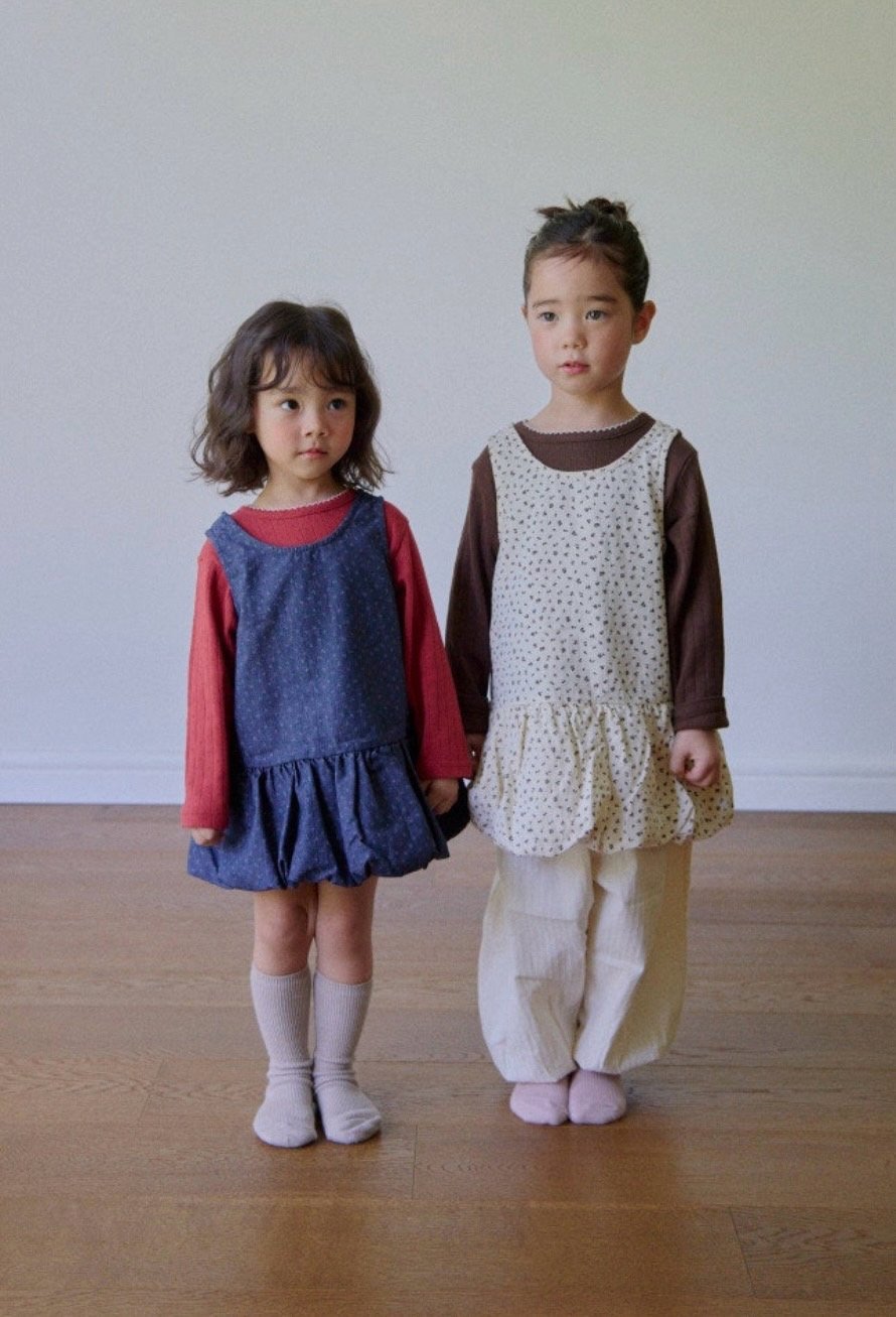 Autumn Small Flower Dress-ko and ko-35