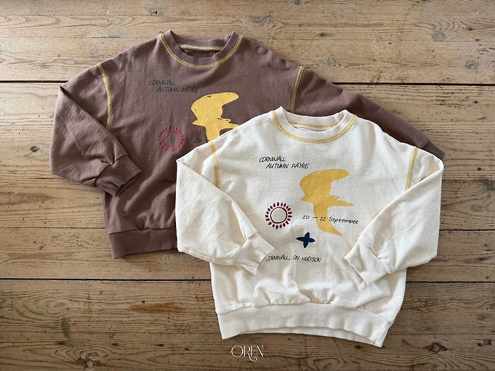 Vintage Art Print Sweatshirt-OREN-26