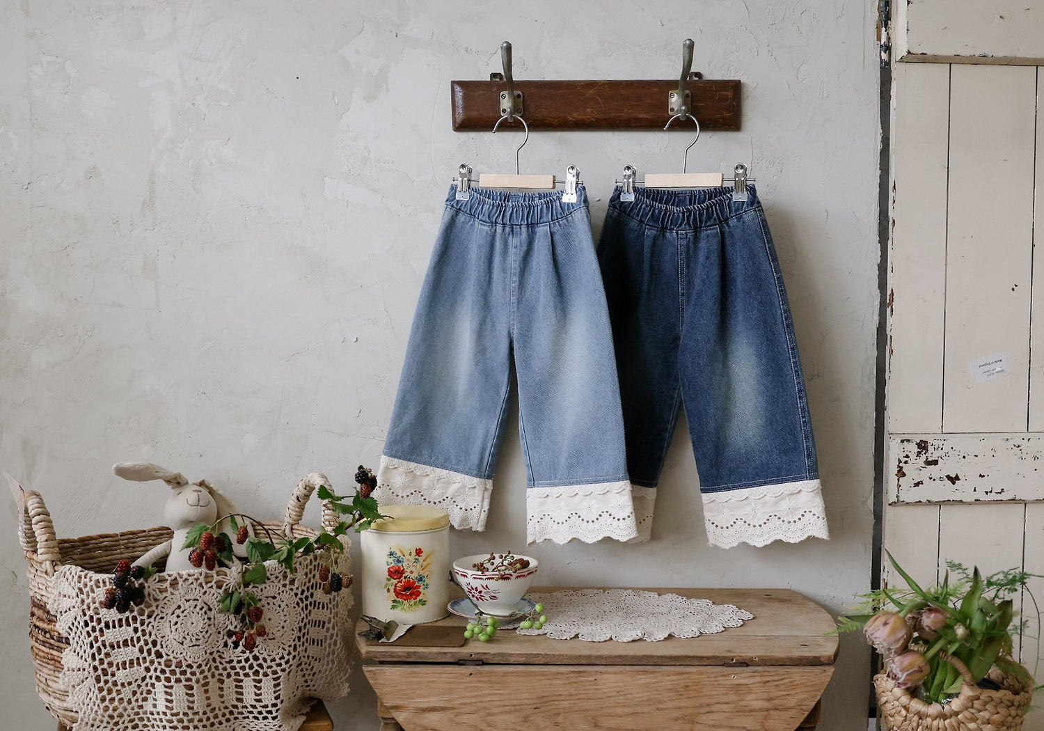Dillai Denim Pants-FLO-32
