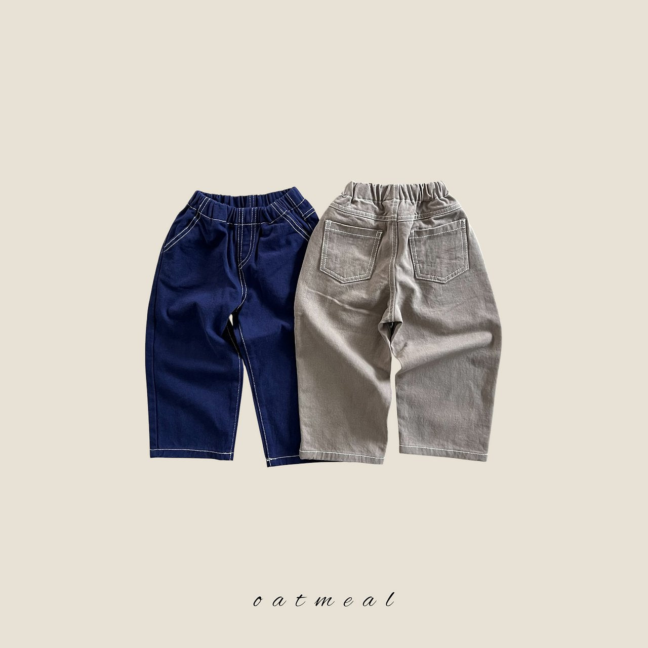 Dino Pants-oatmeal-9