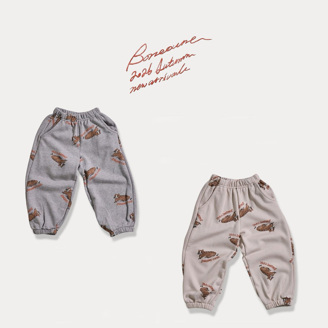 Tiger All-Over Jogger Pants-boneoune-7