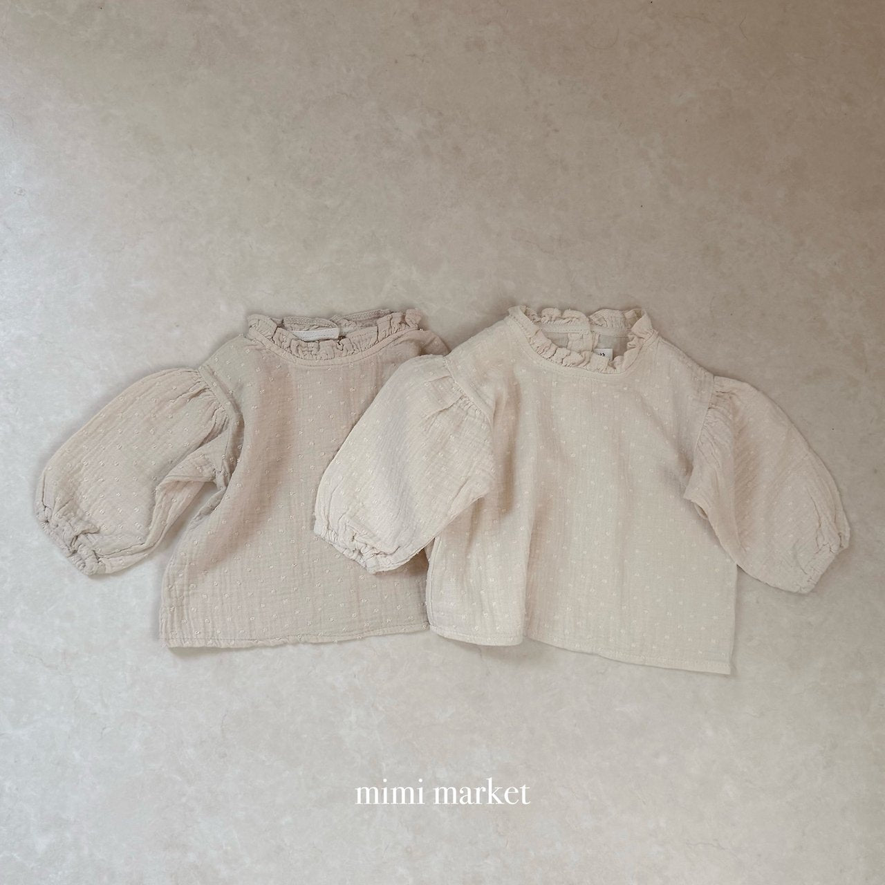 Frill Neck Blouse-mimi-market-10