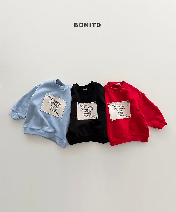 Remember Button Sweatshirt - BONITO - 029