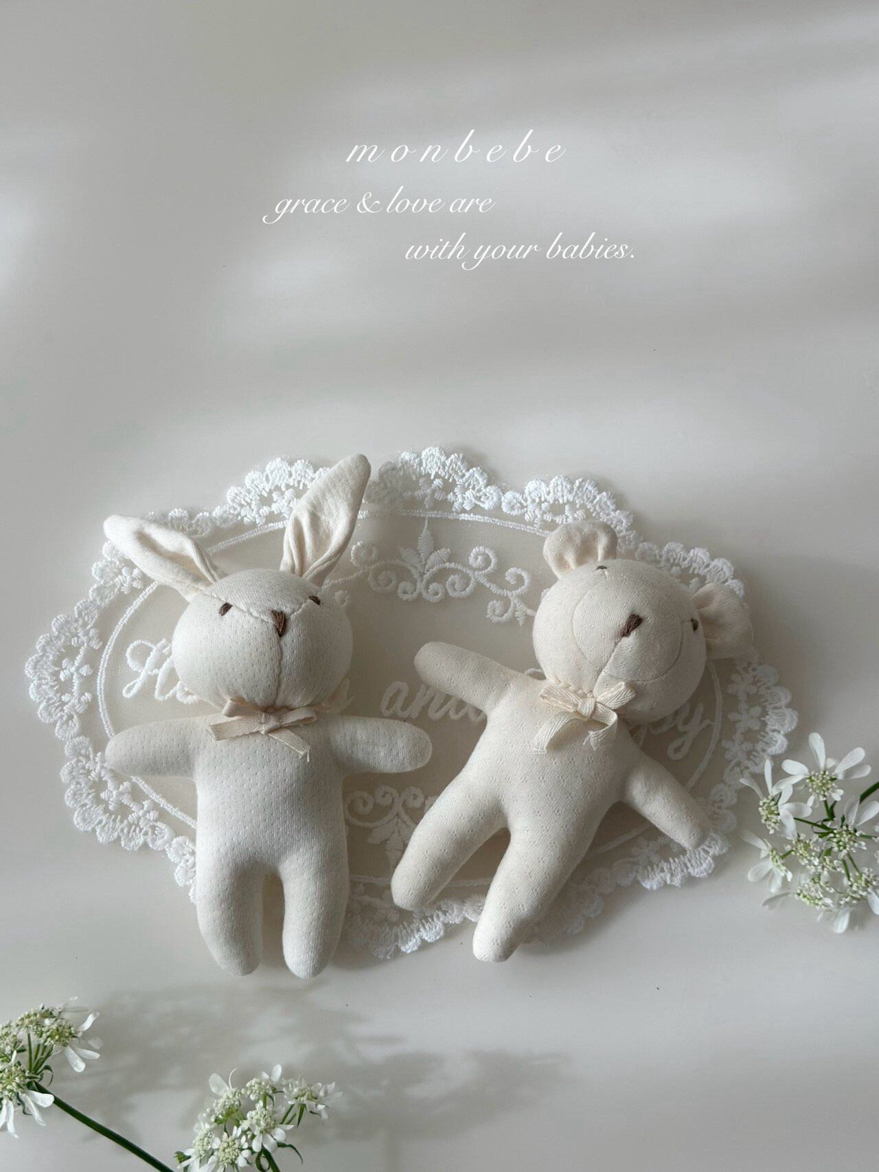 ｜即納｜Vestest Bunny & Best Bear｜monbebe