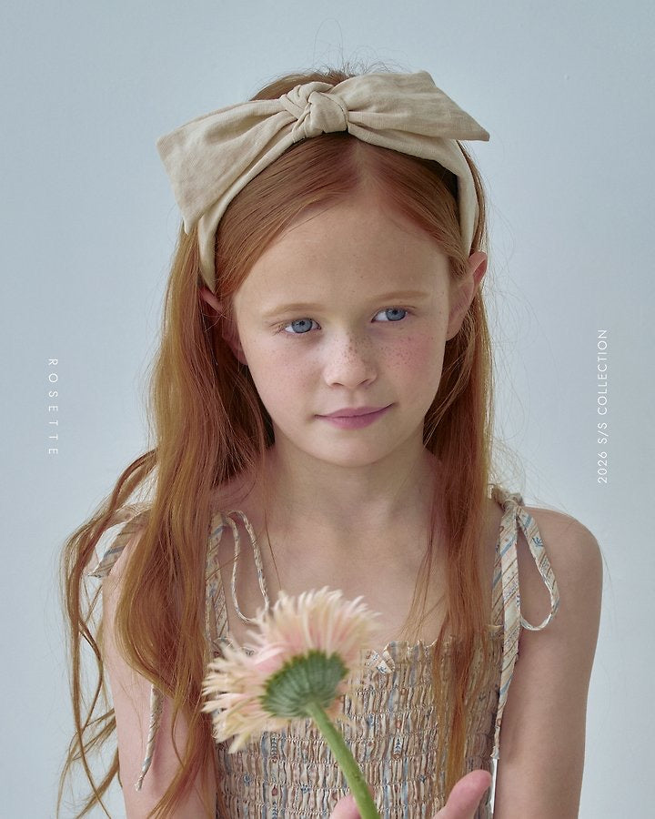 Shu ribbon hair band - rosette-29
