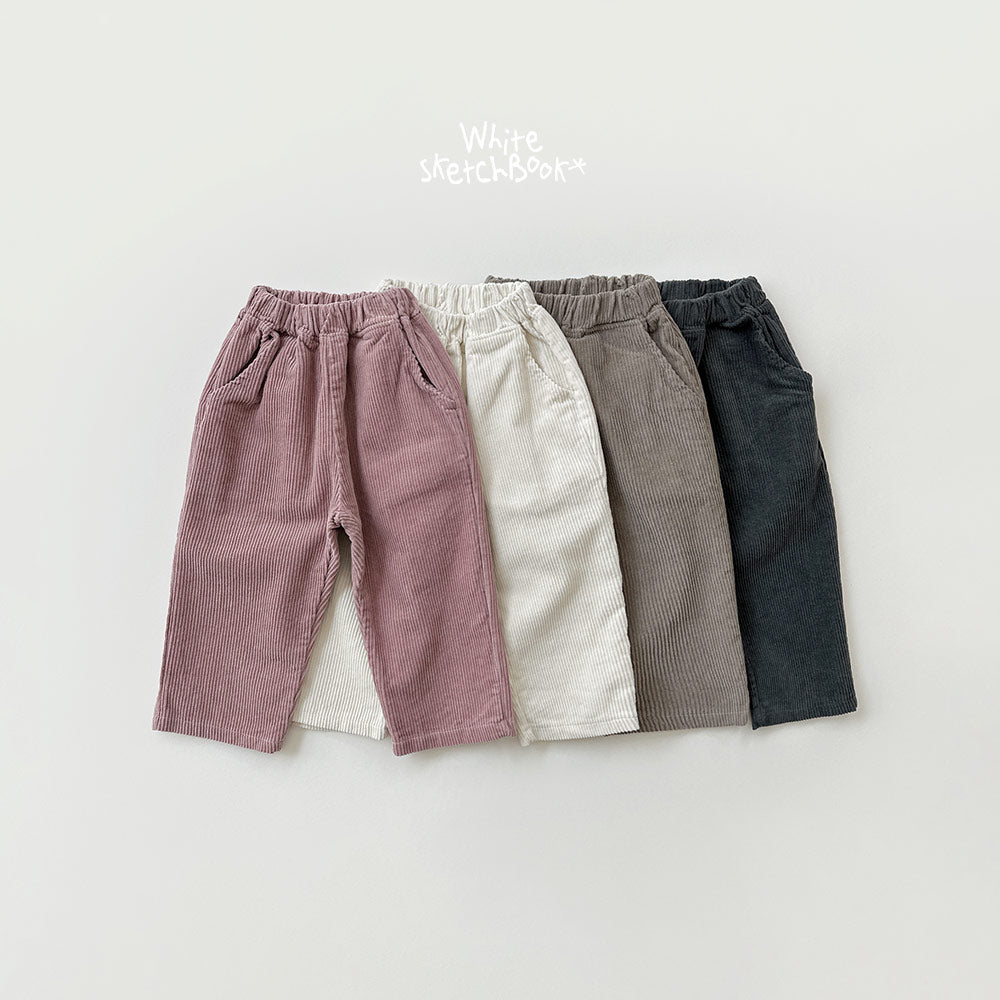 Baggy Corduroy Pants-white sketch book-39
