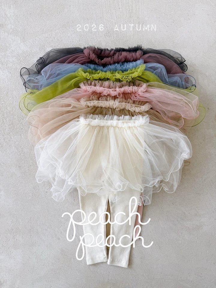 Autumn Darling Tutu-peach peach-25