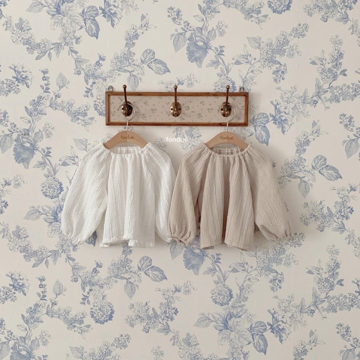 morning leaf blouse - fondue-2