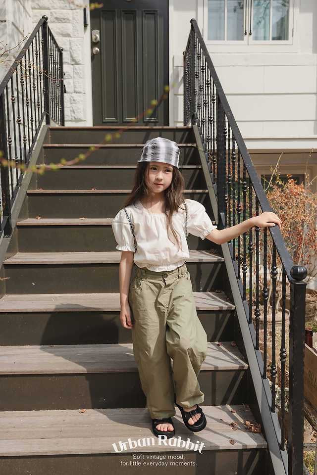 Crisp Barrel Pants -URBAN RABBIT-19