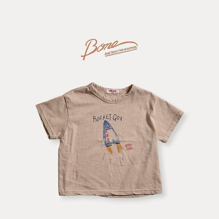 Rocket Go T-Shirt  / boneoune -2