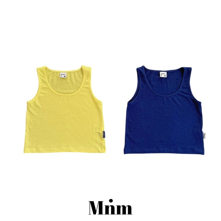 Tencel Color Sleeveless Tee-minimal-8