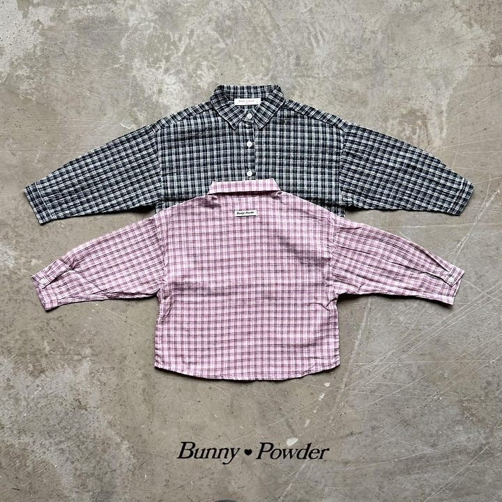 milk Check shirt ( +adult ) -bunnypowder-42