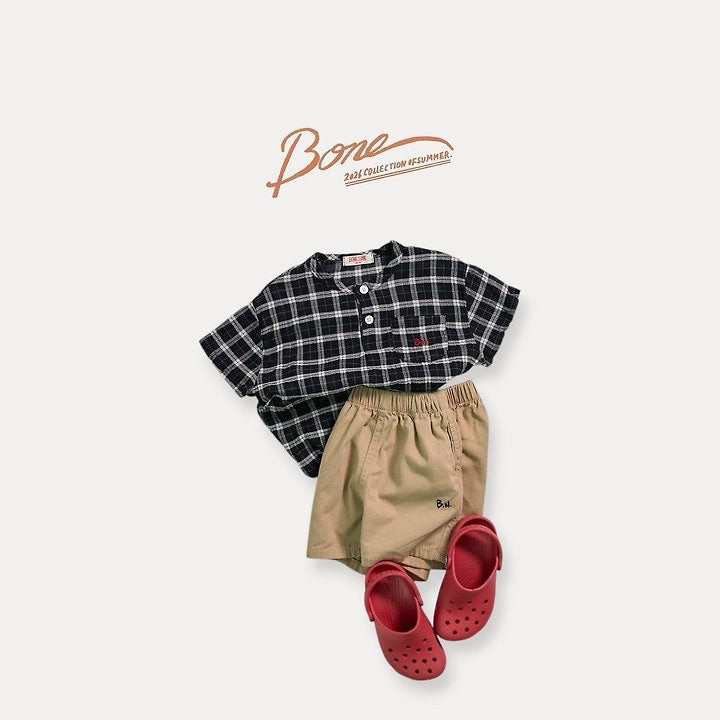 mulch check shirt / boneoune -47